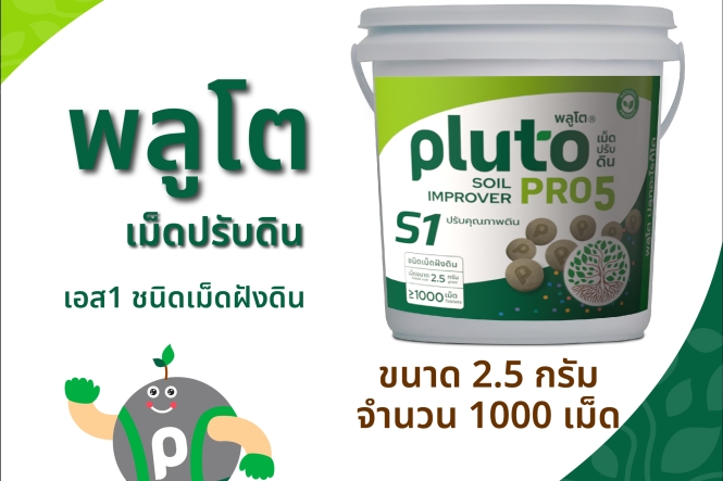 พลูโต โปรไฟว์ เอสหนึ่ง ขนาด 2.5 กรัม x 1000 เม็ด